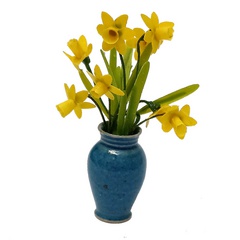 Image of OOAK Stencilled Daffodils
